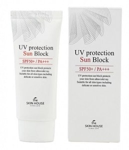 the skin house uv protection sun block spf 50