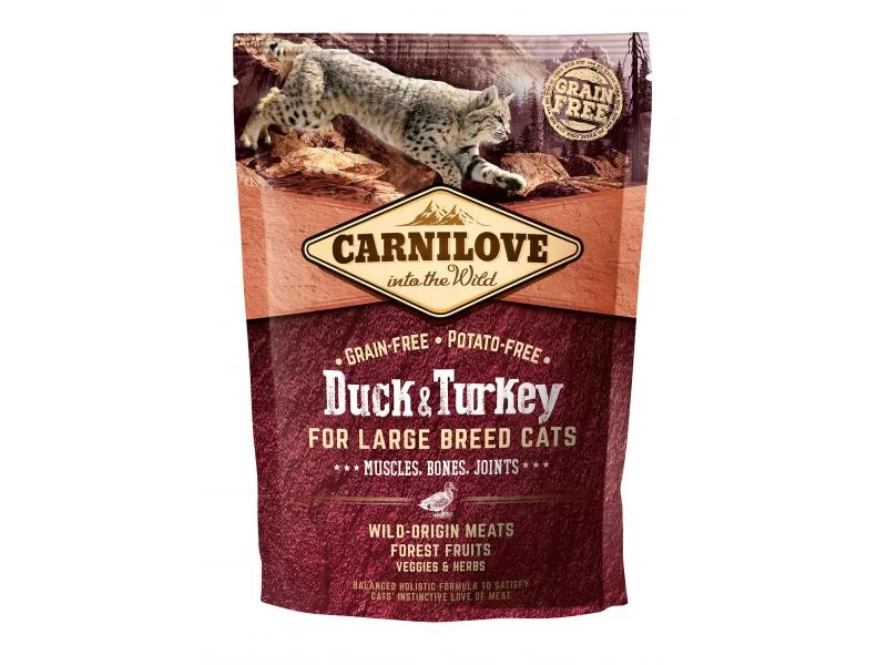 Carnilove Duck & Turkey for Large breed cats